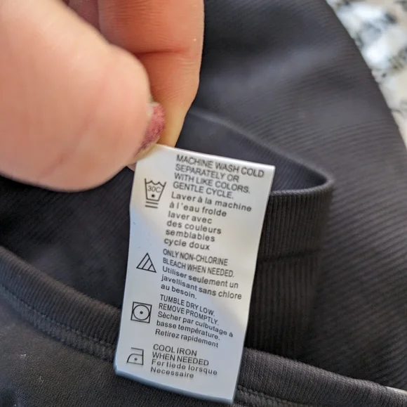 Jockey Essentials Black Racerback Seamfree Jersey Ribbed Sports Bra NWT - Picture 5 of 10